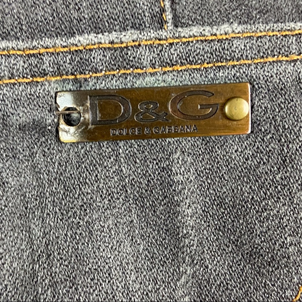 Dolce & Gabbana Ittierre Spa Men’s Status Bronze Vintage Jeans Size 33X47 - Picture 13 of 15